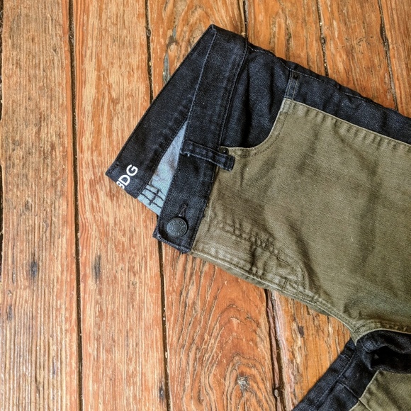 OU black and army green pants - Picture 6 of 7